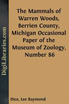 The Mammals of Warren Woods, Berrien County, Michigan
Occasional...