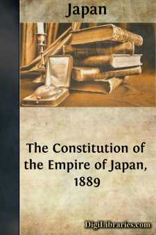 The Constitution of the Empire of Japan, 1889