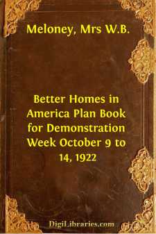 Better Homes in America
Plan Book for Demonstration Week October...