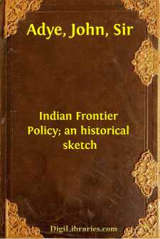 Indian Frontier Policy; an historical sketch