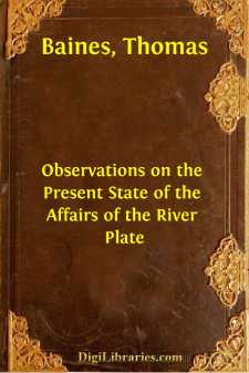 Observations on the Present State of the Affairs of the River Plate