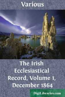 The Irish Ecclesiastical Record, Volume 1, December 1864