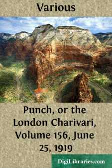 Punch, or the London Charivari, Volume 156, June 25, 1919