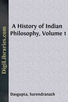 A History of Indian Philosophy, Volume 1