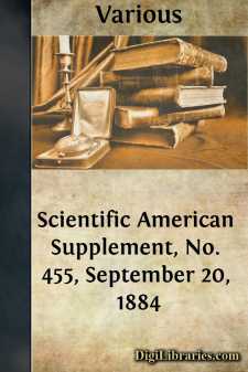 Scientific American Supplement, No. 455, September 20, 1884