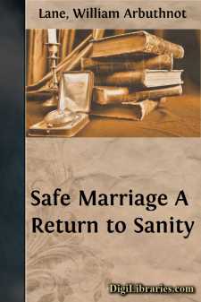 Safe Marriage
A Return to Sanity