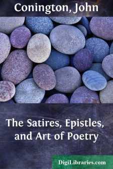 The Satires, Epistles, and Art of Poetry
