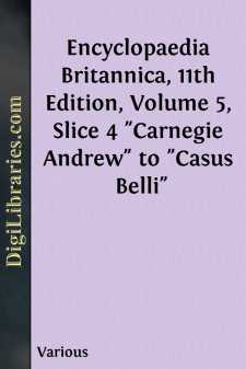 Encyclopaedia Britannica, 11th Edition, Volume 5, Slice 4...