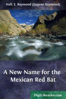 A New Name for the Mexican Red Bat
