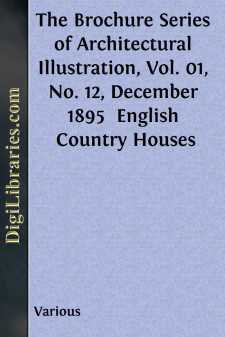 The Brochure Series of Architectural Illustration, Vol. 01, No....