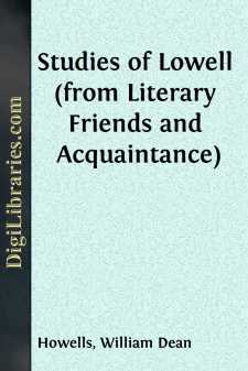 Studies of Lowell (from Literary Friends and Acquaintance)