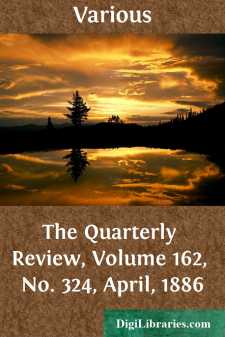 The Quarterly Review, Volume 162, No. 324, April, 1886
