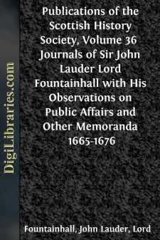 Publications of the Scottish History Society, Volume 36...