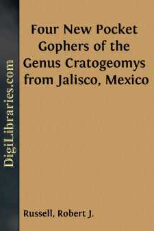 Four New Pocket Gophers of the Genus Cratogeomys from Jalisco, Mexico