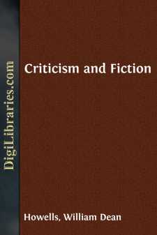 Criticism and Fiction