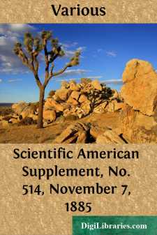 Scientific American Supplement, No. 514, November 7, 1885