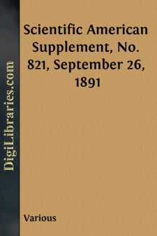 Scientific American Supplement, No. 821, September 26, 1891