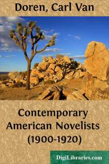 Contemporary American Novelists (1900-1920)