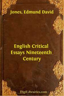 English Critical Essays
Nineteenth Century
