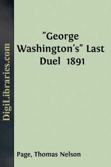 "George Washington's" Last Duel 
1891