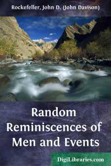 Random Reminiscences of Men and Events