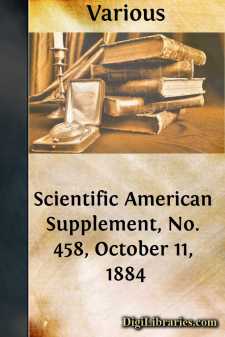 Scientific American Supplement, No. 458, October 11, 1884