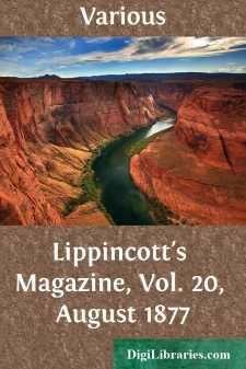 Lippincott's Magazine, Vol. 20, August 1877