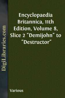 Encyclopaedia Britannica, 11th Edition, Volume 8, Slice 2...