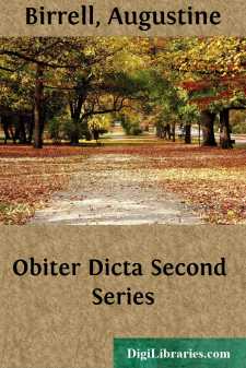 Obiter Dicta
Second Series