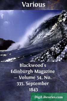 Blackwood's Edinburgh Magazine - Volume 54, No. 335, September 1843