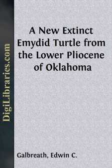 A New Extinct Emydid Turtle from the Lower Pliocene of Oklahoma