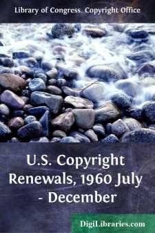 U.S. Copyright Renewals, 1960 July - December