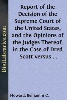 Report of the Decision of the Supreme Court of the United States,...