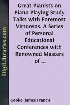 Great Pianists on Piano Playing
Study Talks with Foremost...