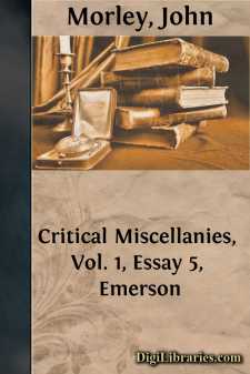 Critical Miscellanies, Vol. 1, Essay 5, Emerson