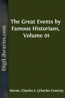 The Great Events by Famous Historians, Volume 01