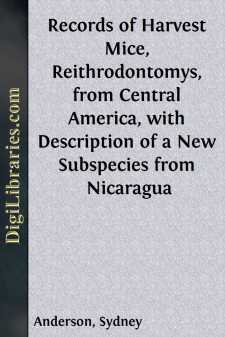 Records of Harvest Mice, Reithrodontomys, from Central America, with Description of a New Subspecies from Nicaragua