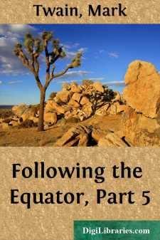 Following the Equator, Part 5