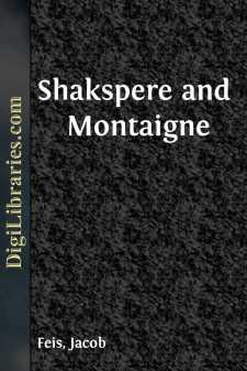 Shakspere and Montaigne