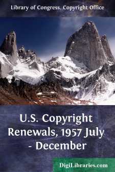 U.S. Copyright Renewals, 1957 July - December