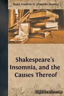 Shakespeare's Insomnia, and the Causes Thereof