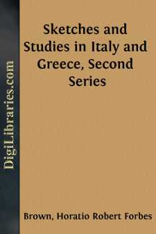 Sketches and Studies in Italy and Greece, Second Series