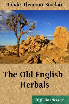 The Old English Herbals