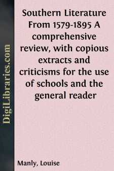 Southern Literature From 1579-1895
A comprehensive review, with...