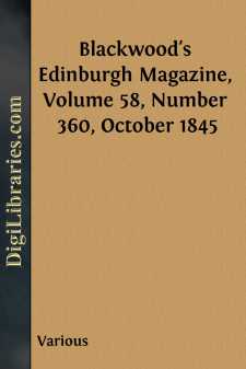 Blackwood's Edinburgh Magazine, Volume 58, Number 360, October 1845