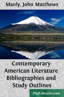 Contemporary American Literature
Bibliographies and Study Outlines