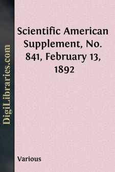 Scientific American Supplement, No. 841, February 13, 1892
