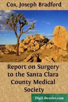 Report on Surgery to the Santa Clara County Medical Society