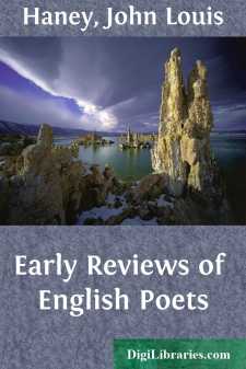Early Reviews of English Poets