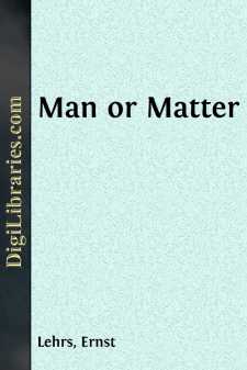 Man or Matter